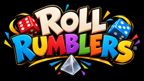 Roll Rumblers® - Jeu de dés à pouvoirs Logo officiel Roll Rumblers