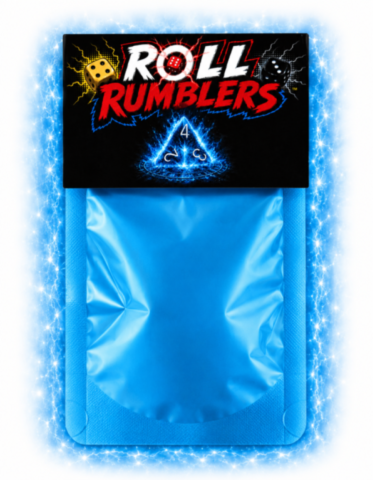 Découvrir le Starter Pack Starter Pack Roll Rumblers avec 3 dés D6 et 4 dés de pouvoirs D4